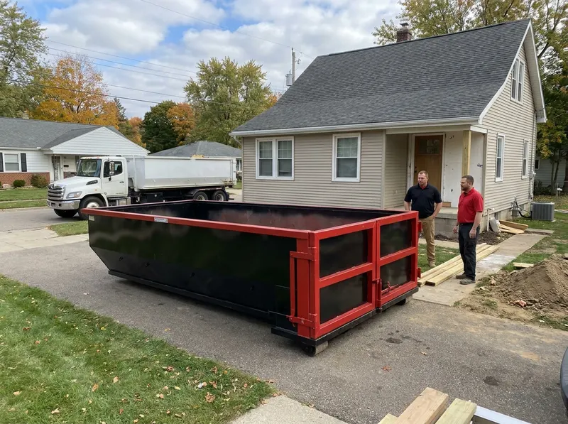 Construction & C&D Dumpster Rental in Lansing, MI